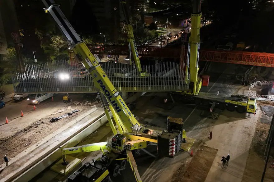Cortan la autopista Dellepiane en ambas manos durante 24 horas por obras de infraestructura