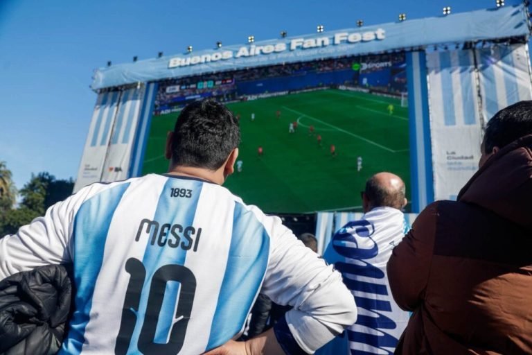 Argentina vs. Inglaterra: Fan Fest en Palermo y Chacarita para ver gratis la semifinal del Mundial