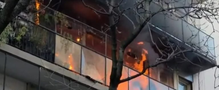 Se incendió un departamento en Constitución, junto al domicilio donde cumple prisión domiciliaria Cristina Kirchner